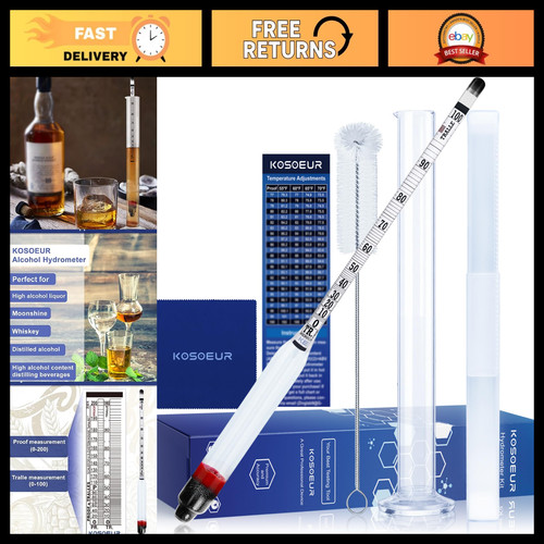 Kit idrometro alcool - idrometro,