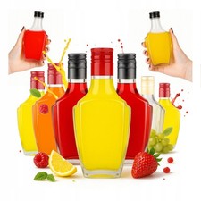 50x Bottiglie in Vetro 250ml