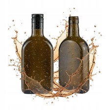 Bottiglia in vetro scuro 350